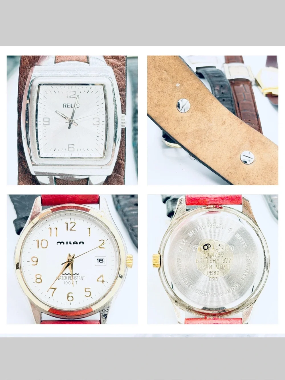 7 Untested Men’s Various Watches